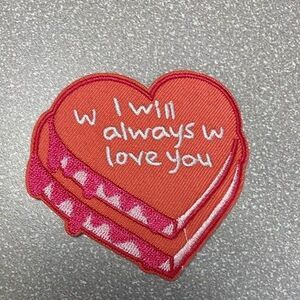 I Will Always Love You iron on patch